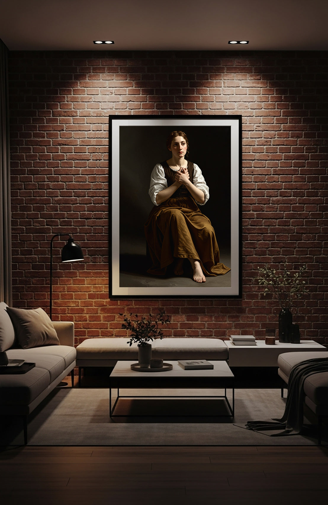 Modern Wall Art – Emotional Portrait | Digital Download | Instant Home Decor