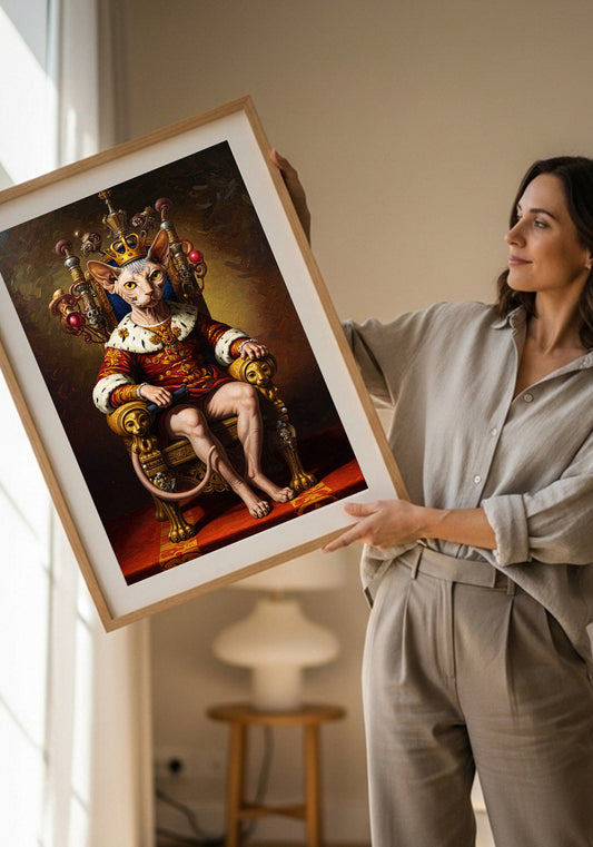 King Sfenks | Digital Wall Art | Instant Download