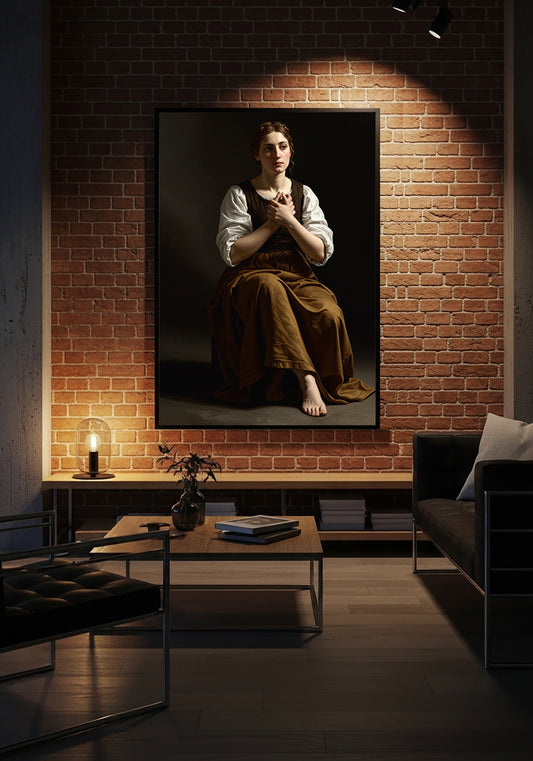 Modern Wall Art – Emotional Portrait | Digital Download | Instant Home Decor